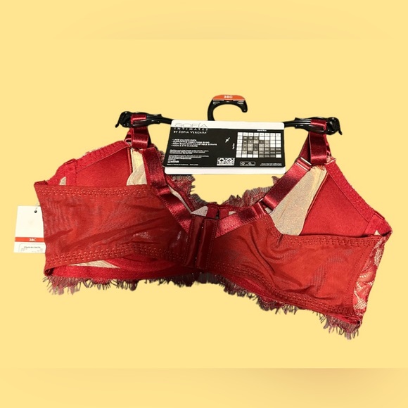 Sofía Intimates by Sofia Vergara Women’s Eyelash Lace Balconette Bra - Picture 7 of 7